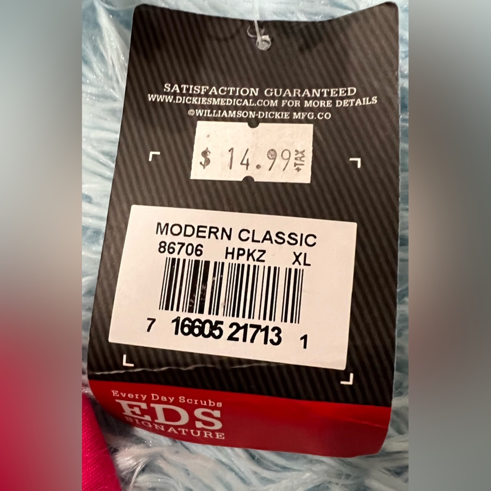 Dickies Scrub Top XL (ED) - Picture 6 of 6